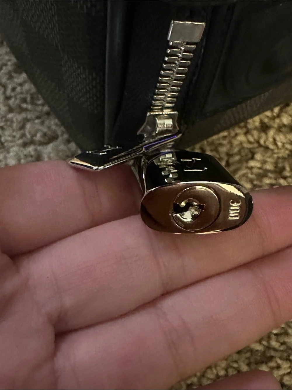 Louis Vuitton Black Damier Luggage